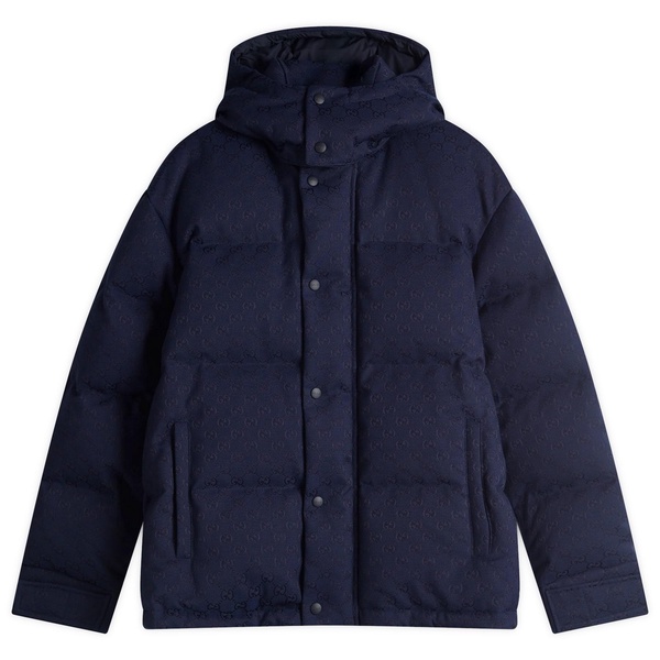 Gucci GG Canvas Down Hooded Jacket