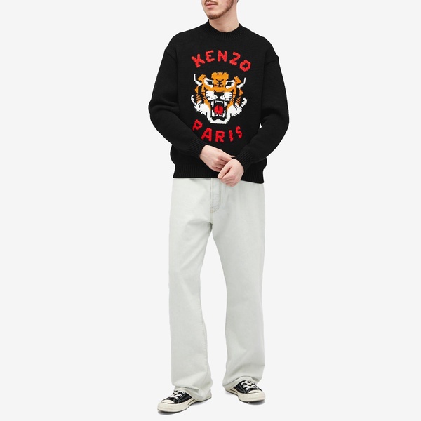 Kenzo Lucky Tiger Crew Knit