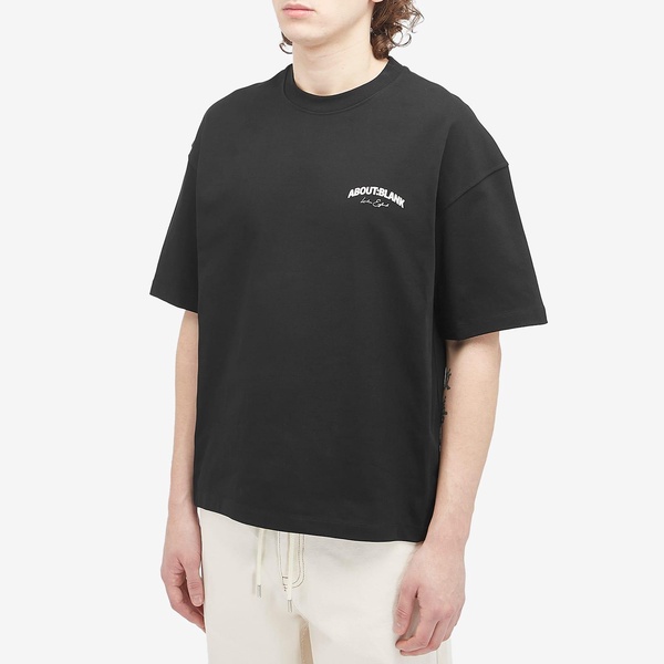 about:blank Arched Logo T-Shirt