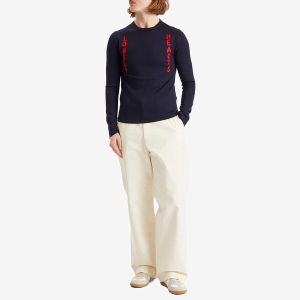 Jil Sander Lonely Hearts Crew Knit