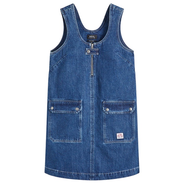 A.P.C. Dominic Denim Mini Dress