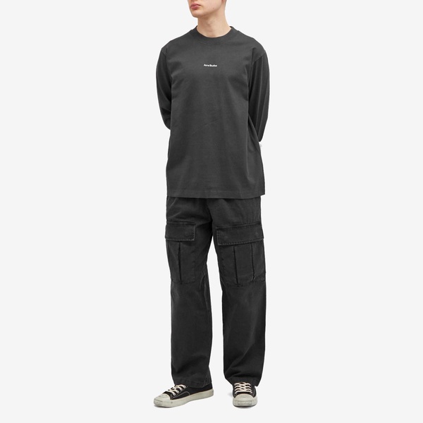 Acne Studios Erwin Long Sleeve Stamp T-Shirt