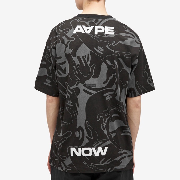 AAPE Tonal Camo Crew Neck T-Shirt