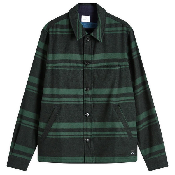 Paul Smith Long Sleeve Flannel Overshirt