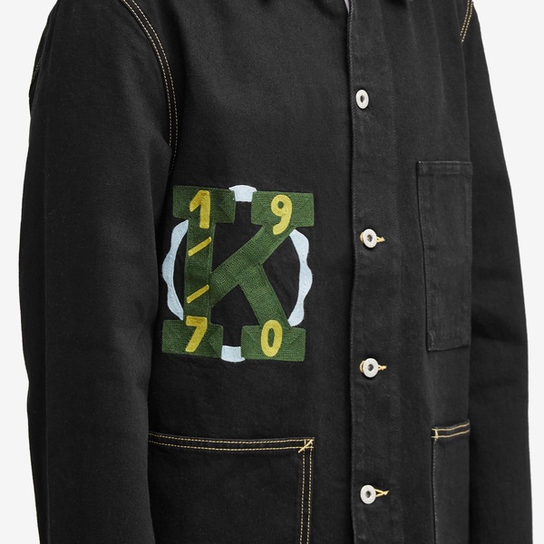 Kenzo Varsity Denim Workwear Jacket