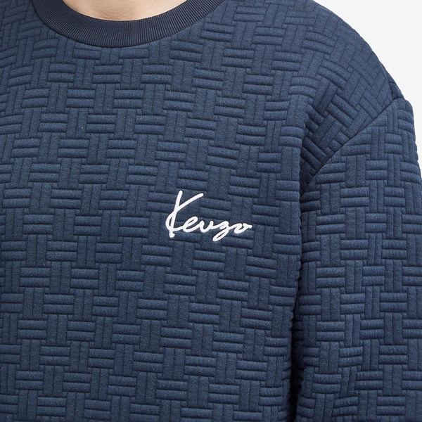 Kenzo Weave Crew Neck Sweat