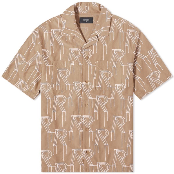 Represent Embroided Initial Vacation Shirt