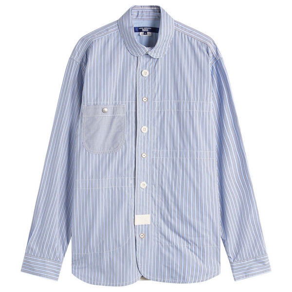 Junya Watanabe MAN Cotton Stripe Check Shirt