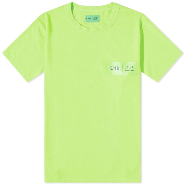 END. x C.P. Company ‘Adapt’ Plated Fluo Jersey T-shirt
