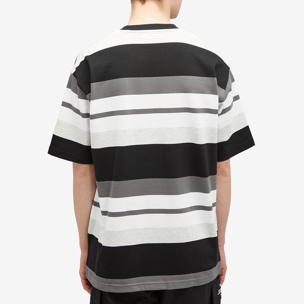 AAPE Blod Stripe Crew Neck T-Shirt