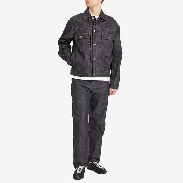 Jil Sander Raw Denim Trucker Jacket