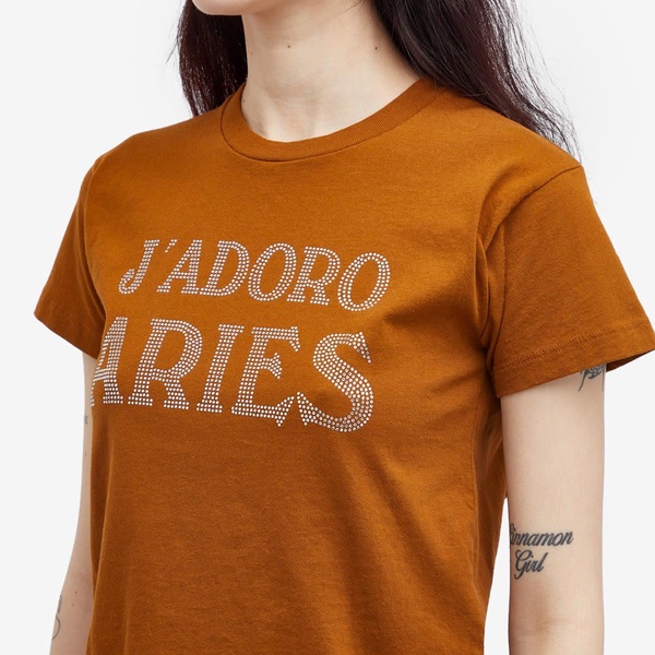 Aries Baby Fit J'Adoro Diamante T-Shirt