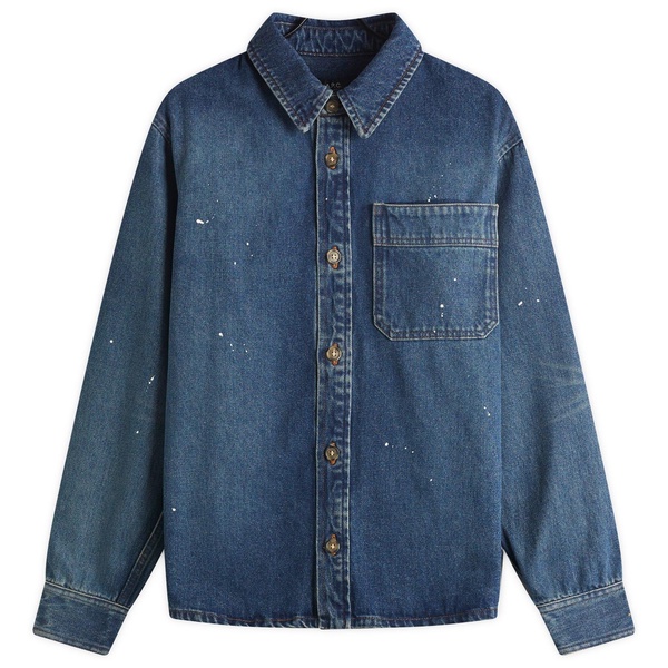 A.P.C. Basile Painter Denim Overshirt