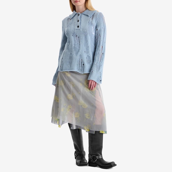 Acne Studios Iranee P Vintage Rose Skirt