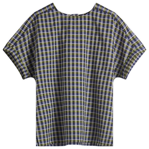A.P.C. Malorie Check Short Sleeve Top