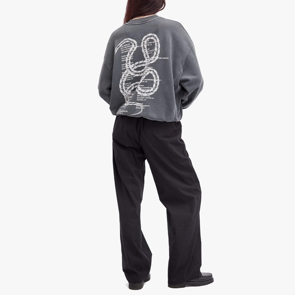 Anine Bing Jaci Twisted Snake Sweatshirt