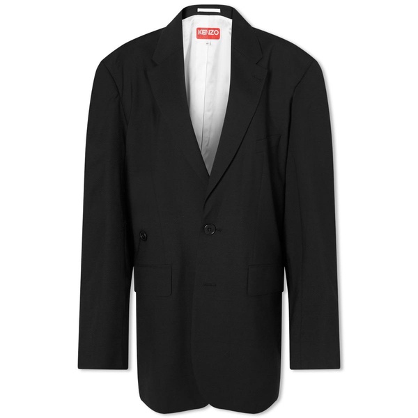 Kenzo Solid Kimono Blazer Jacket