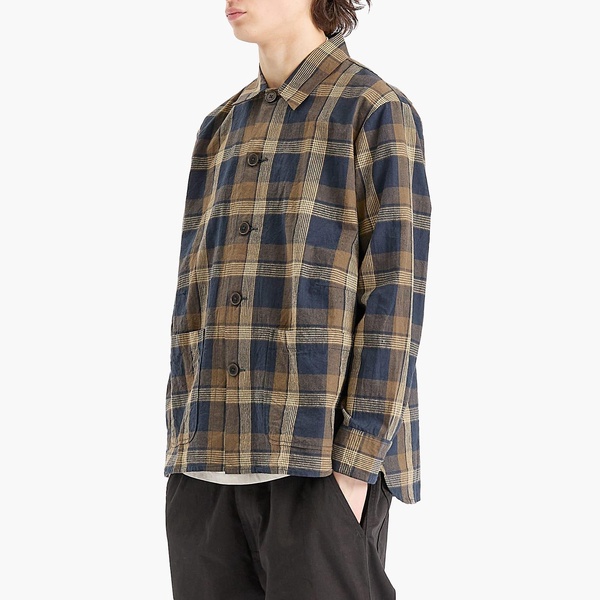Universal Works Lincot Big Check Travail Overshirt