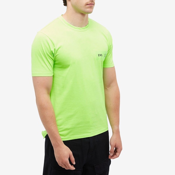 END. x C.P. Company ‘Adapt’ Plated Fluo Jersey T-shirt