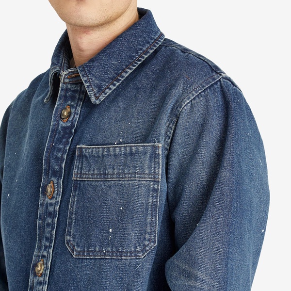 A.P.C. Basile Painter Denim Overshirt