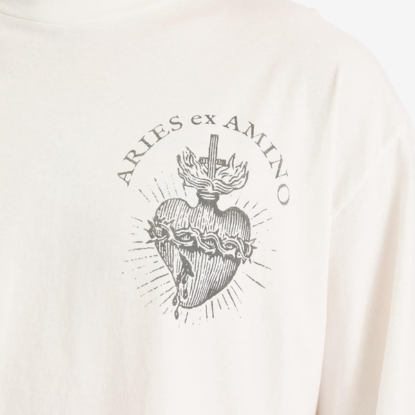 Aries Faded Aries Ex Amino Long Sleeve T-Shirt