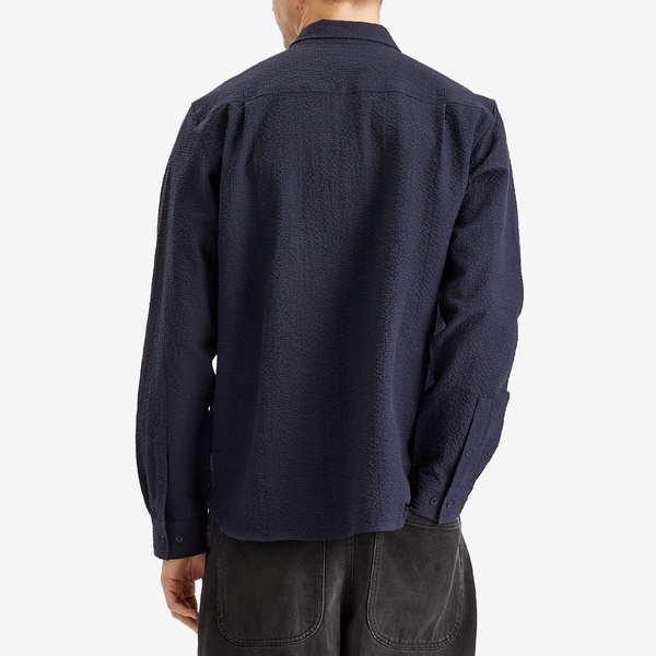 YMC Curtis Seersucker Shirt