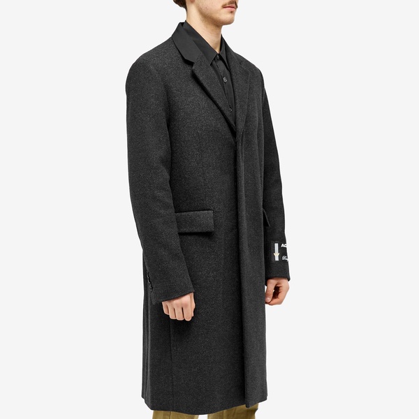 Acne Studios Orkar Classic Melange Wool Coat
