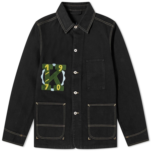 Kenzo Varsity Denim Workwear Jacket