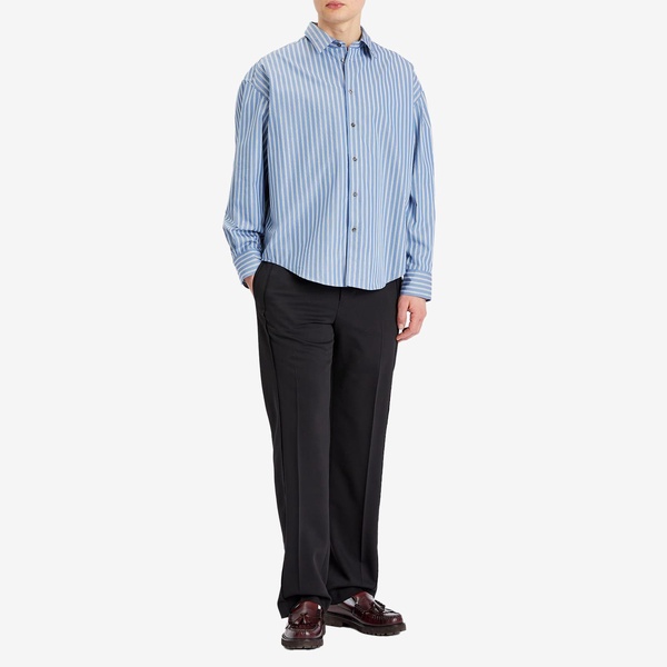 AMI Paris Contrasted Straight Pant