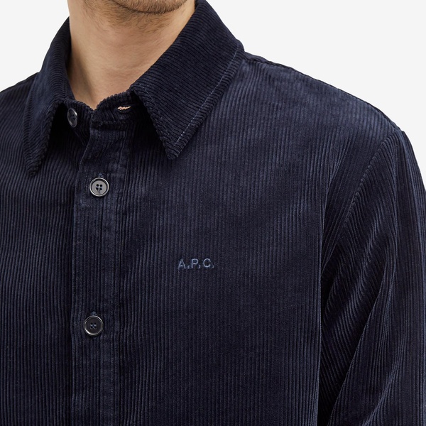 A.P.C. Bobby Corduroy Overshirt