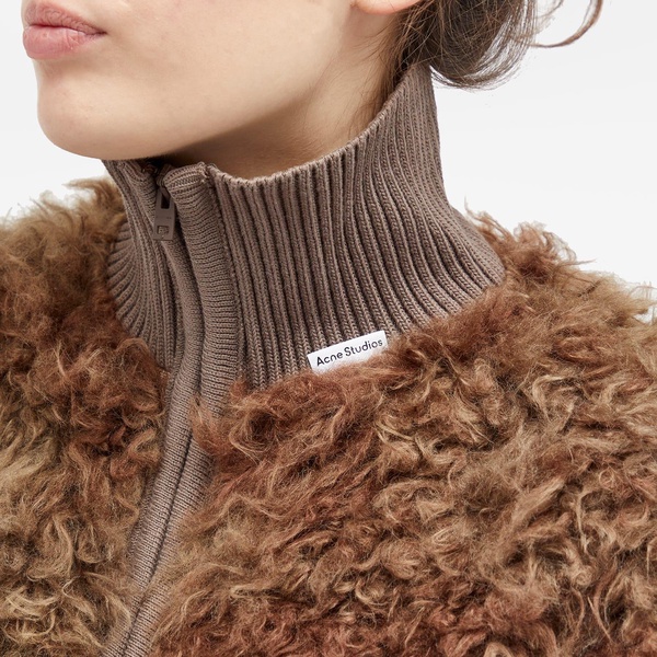 Acne Studios Shearling Zip Jacket