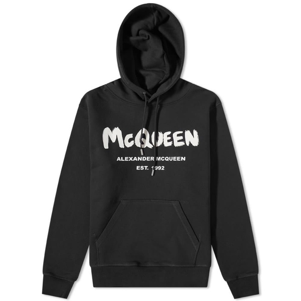 Alexander McQueen Grafitti Logo Popover Hoodie