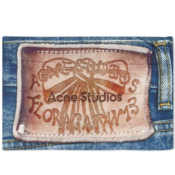 Acne Studios Denim Print Sarong Scarf