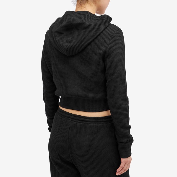 Adanola Waffle Zip Up Hoodie