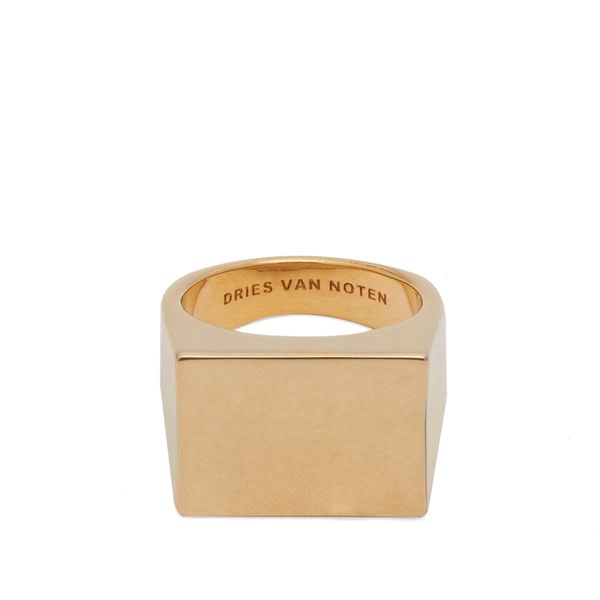 Dries Van Noten Square Signet Ring