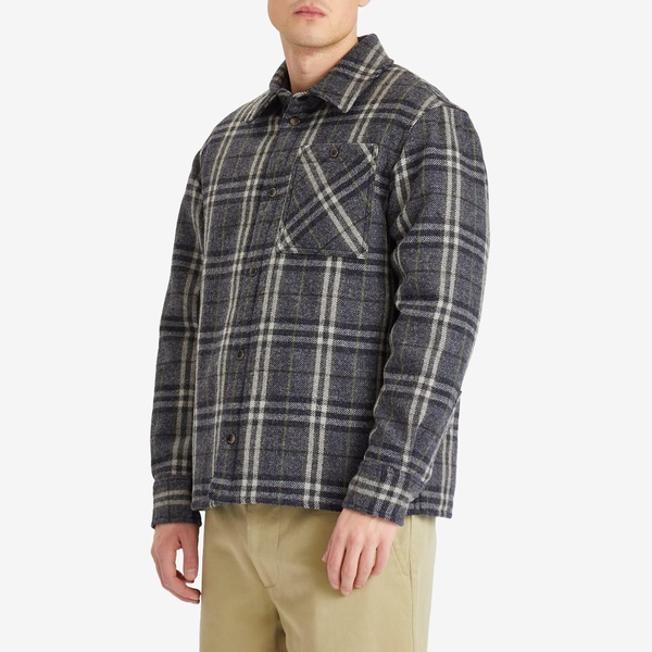 Burberry Wadded Check Overshirt
