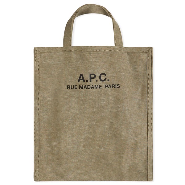 A.P.C. Recuperation Heavy Canvas Tote Bag