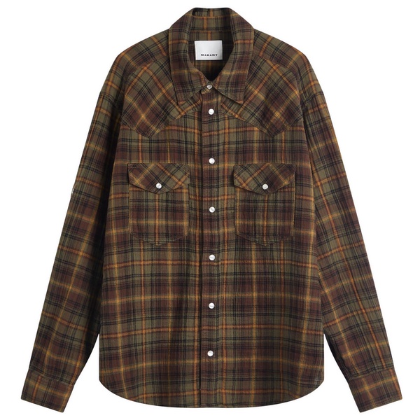 Isabel Marant Panema Plaid Shirt