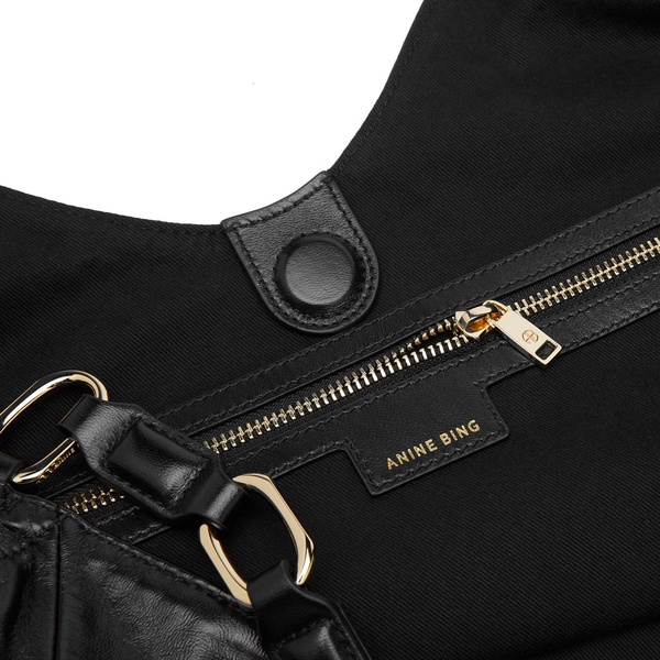 Anine Bing Kate Leather Tote Bag