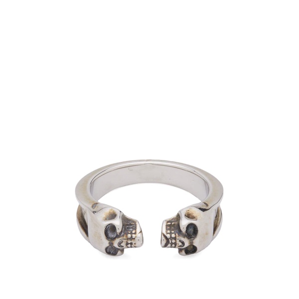 Alexander McQueen Twin Skull Ring