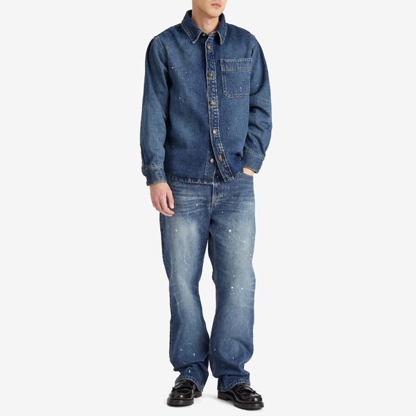 A.P.C. Basile Painter Denim Overshirt
