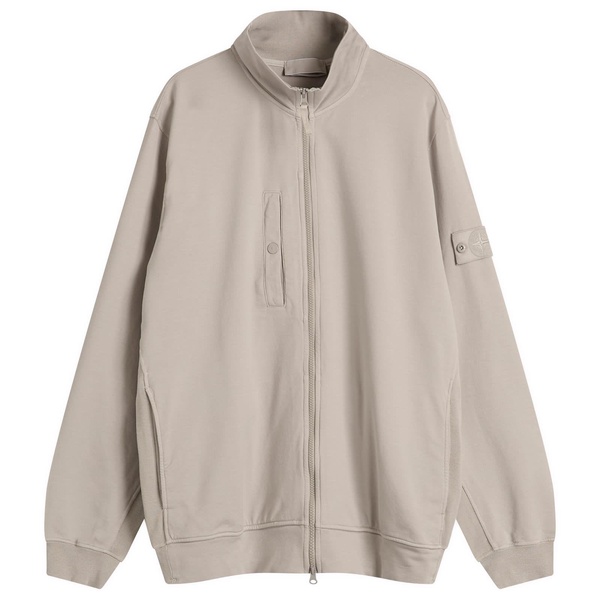 Stone Island Ghost Piece Full Zip Sweatshirt