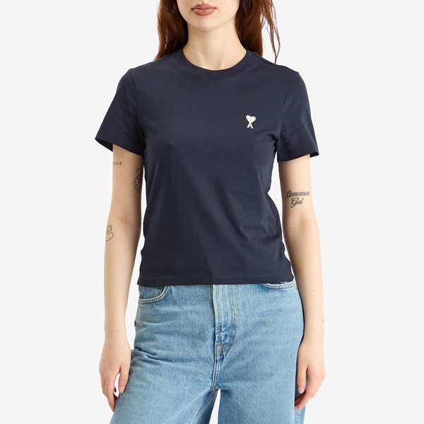 AMI Paris ADC Cropped T-Shirt