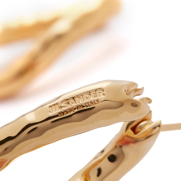Jil Sander FW5 Hammered Earrings