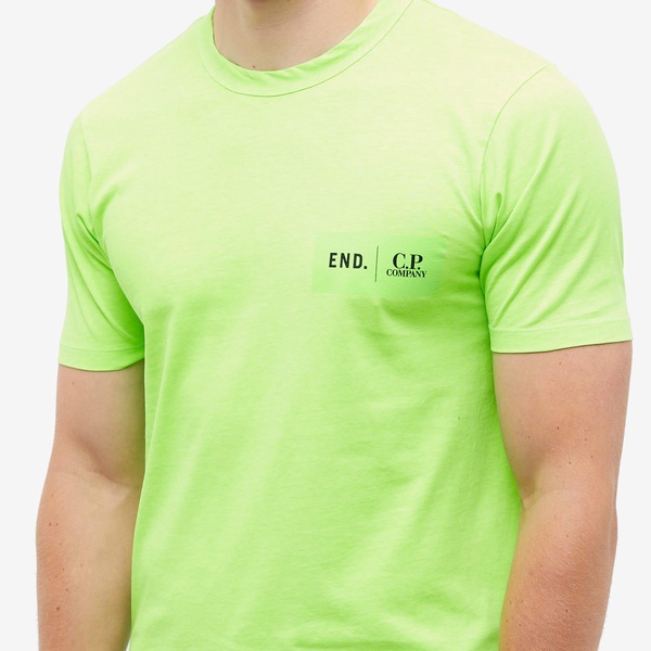 END. x C.P. Company ‘Adapt’ Plated Fluo Jersey T-shirt