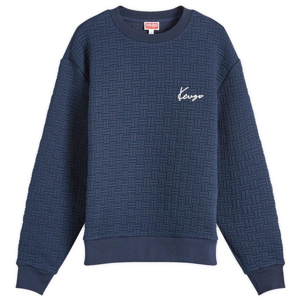 Kenzo Weave Crew Neck Sweat