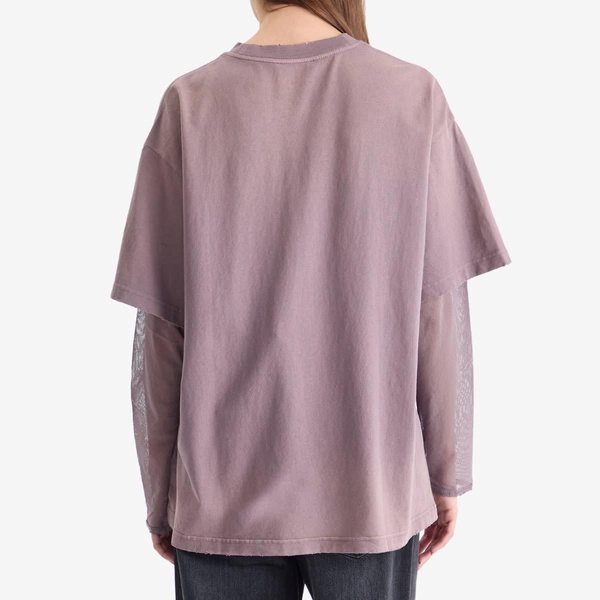 Acne Studios Edra Double Layer Poodle T-Shirt