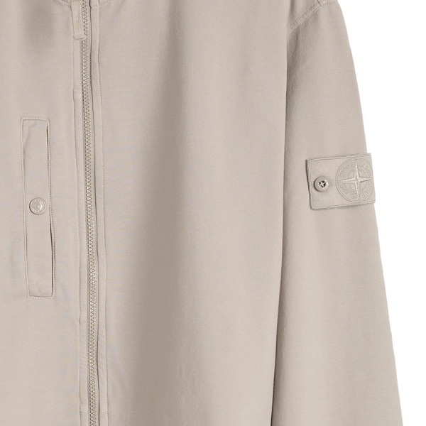 Stone Island Ghost Piece Full Zip Sweatshirt