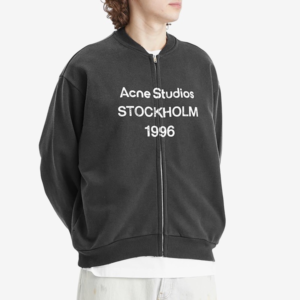 Acne Studios Fiah U Zip 1996 Zip Sweat Bomber
