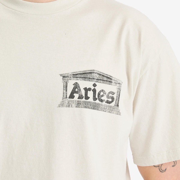 Aries Aged Ancient Temple T-Shirt